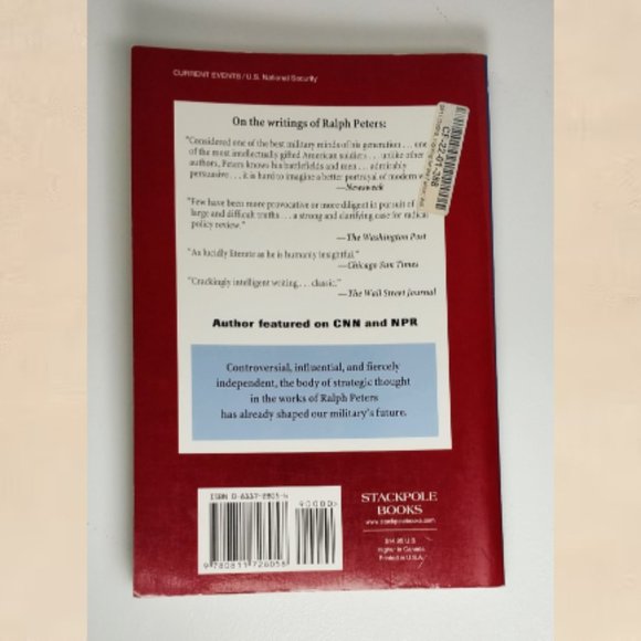 Political Science Reference Study Book Fighting For The Future by Ralph Peters - Picture 2 of 4